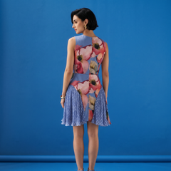 Lola Dress- Fern Blue