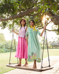 Saha Dress - Mint Green