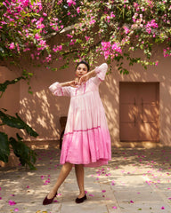 Shyni Dress - Rose Pink