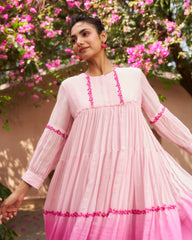 Shyni Dress - Rose Pink