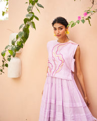 Kavi Cape Set - Lavender