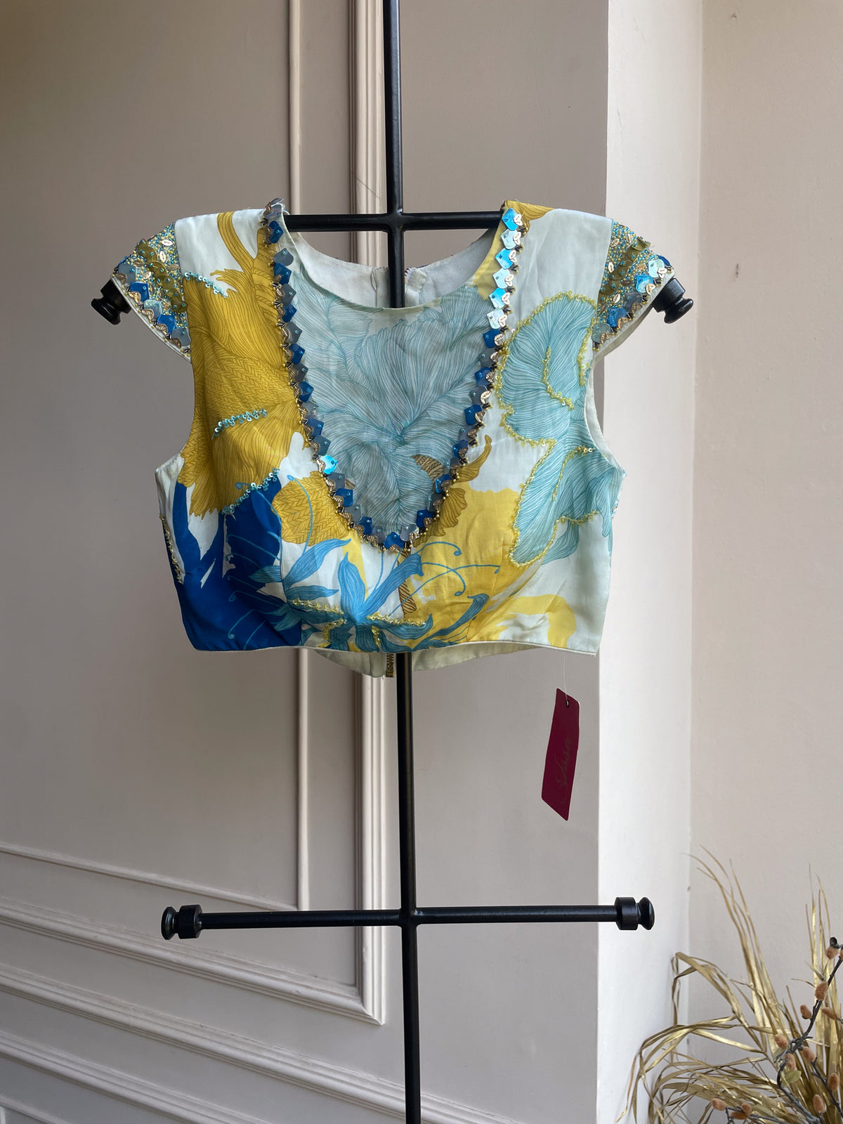 Arora Blouse - Aqua