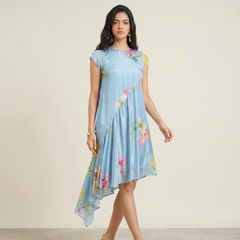 Yuna Dress- Ice Blue
