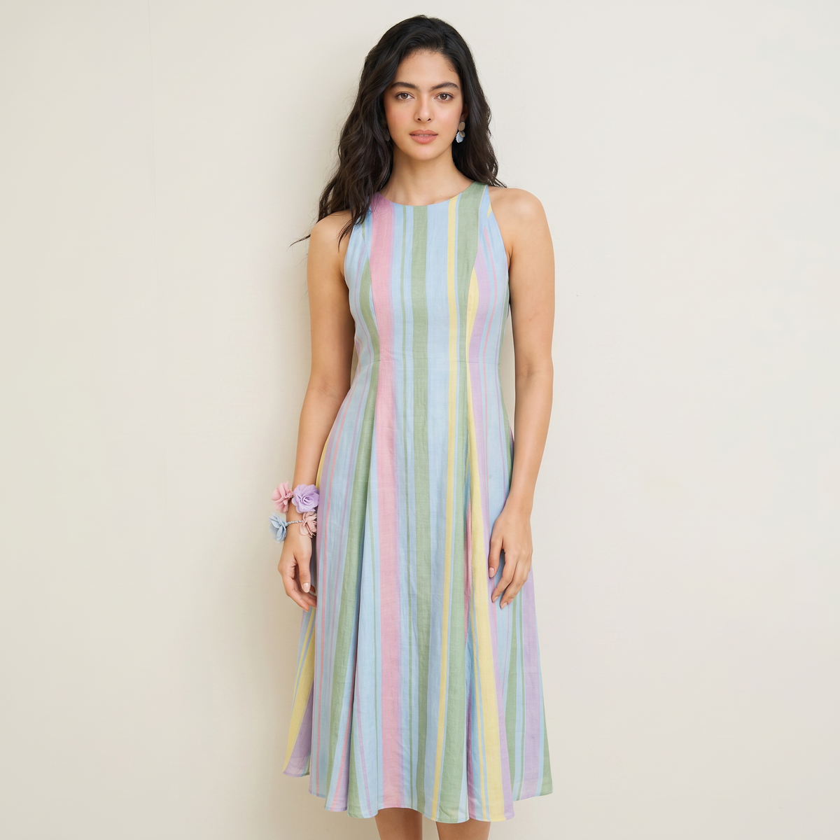 Ruhira Dress- Ice Blue