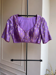 DS - Banaras Blouse - Lavender