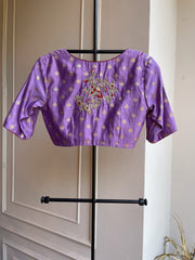 DS - Banaras Blouse - Lavender