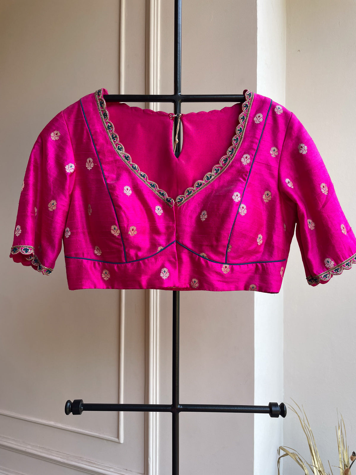 DS - Banaras Blouse - Pink