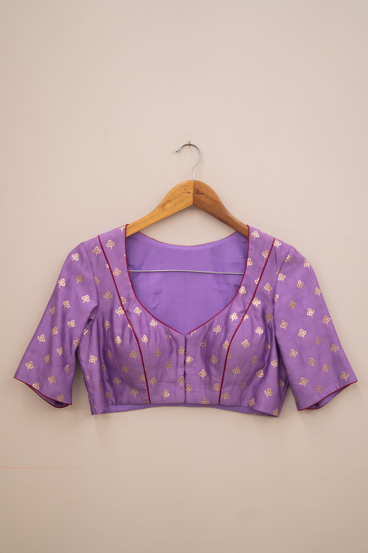 Display Product - Lavender Banara Blouse