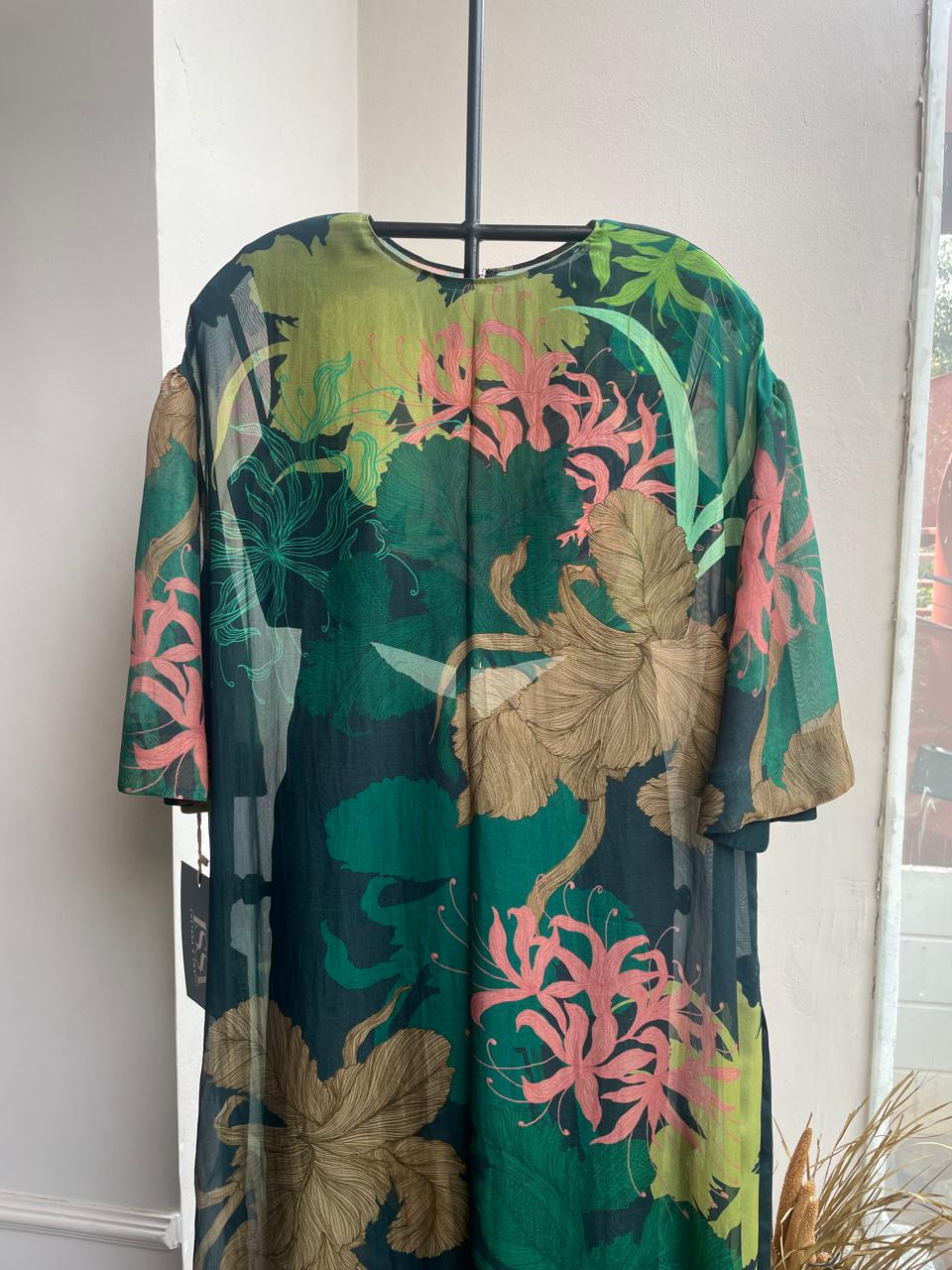 Bottle Green Floral Co Ord Set (Copy)