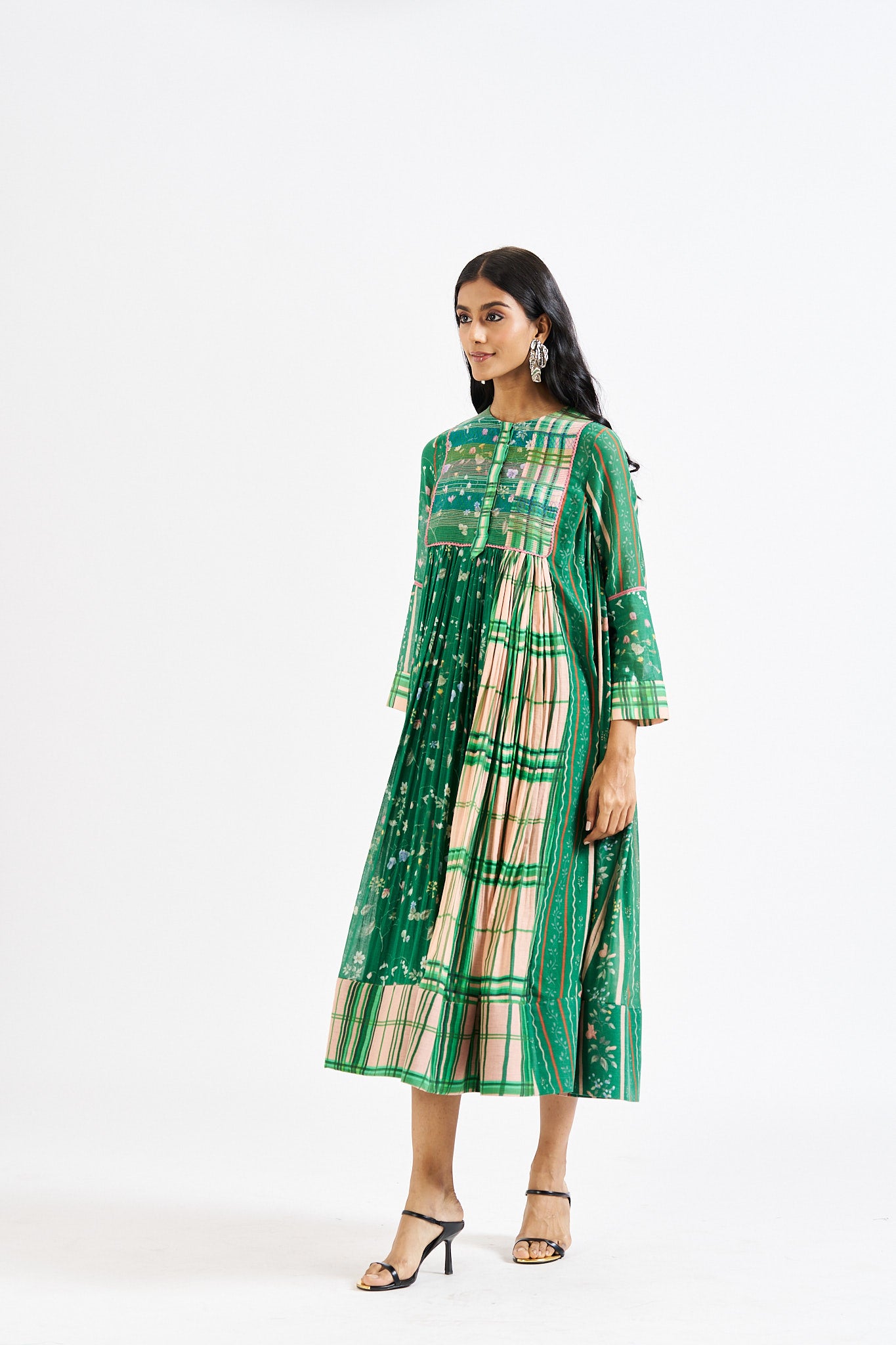 Kiara Dress - Green