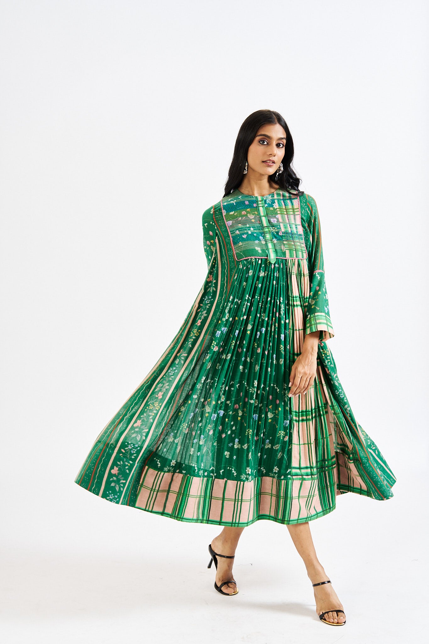 Kiara Dress - Green