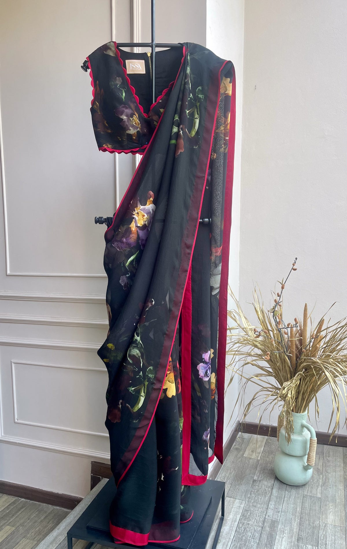 Cerea Saree set – Black