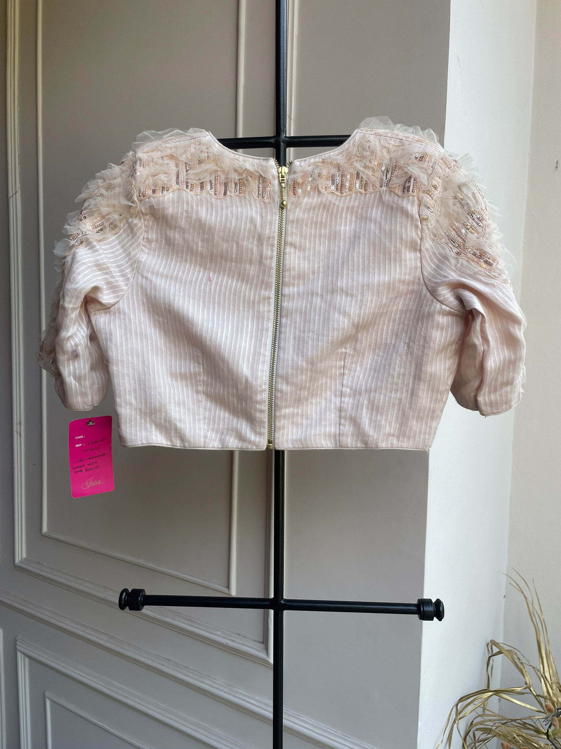 Ivory Embroidered Blouse