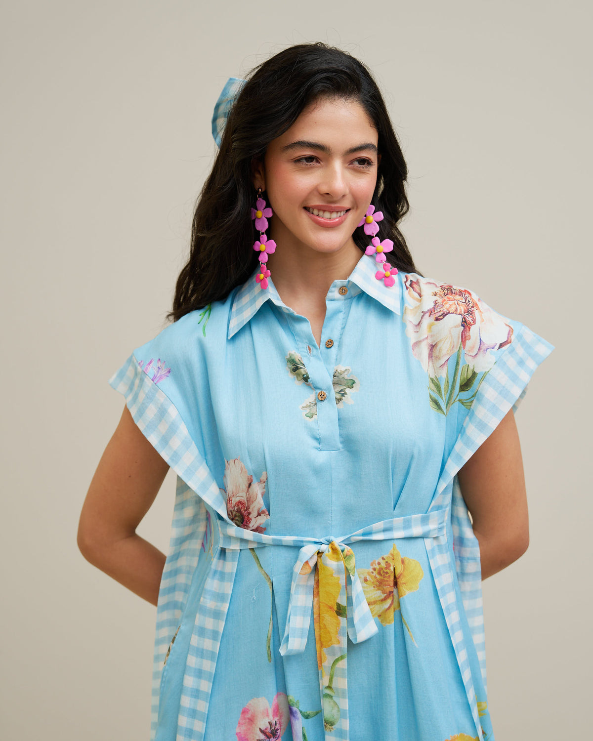 Chanya Dress- Ice Blue