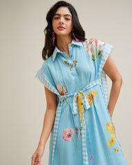 Chanya Dress- Ice Blue