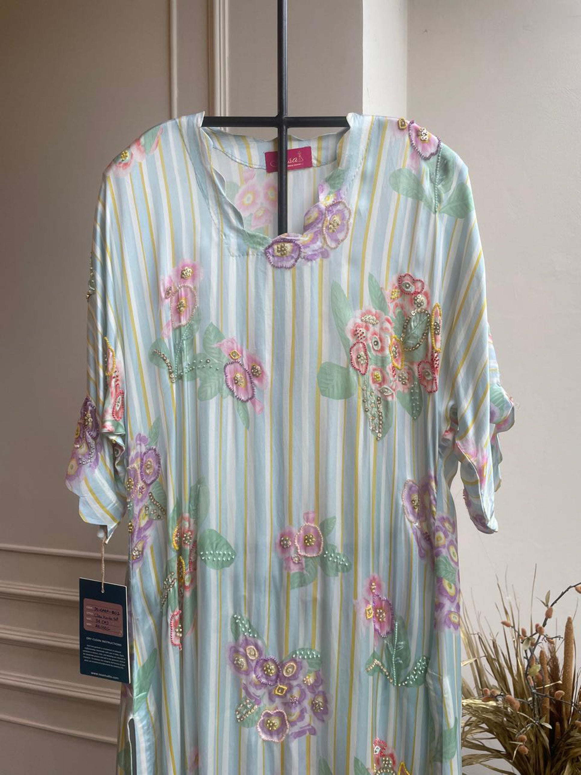 Clea Kurta Set - Blue