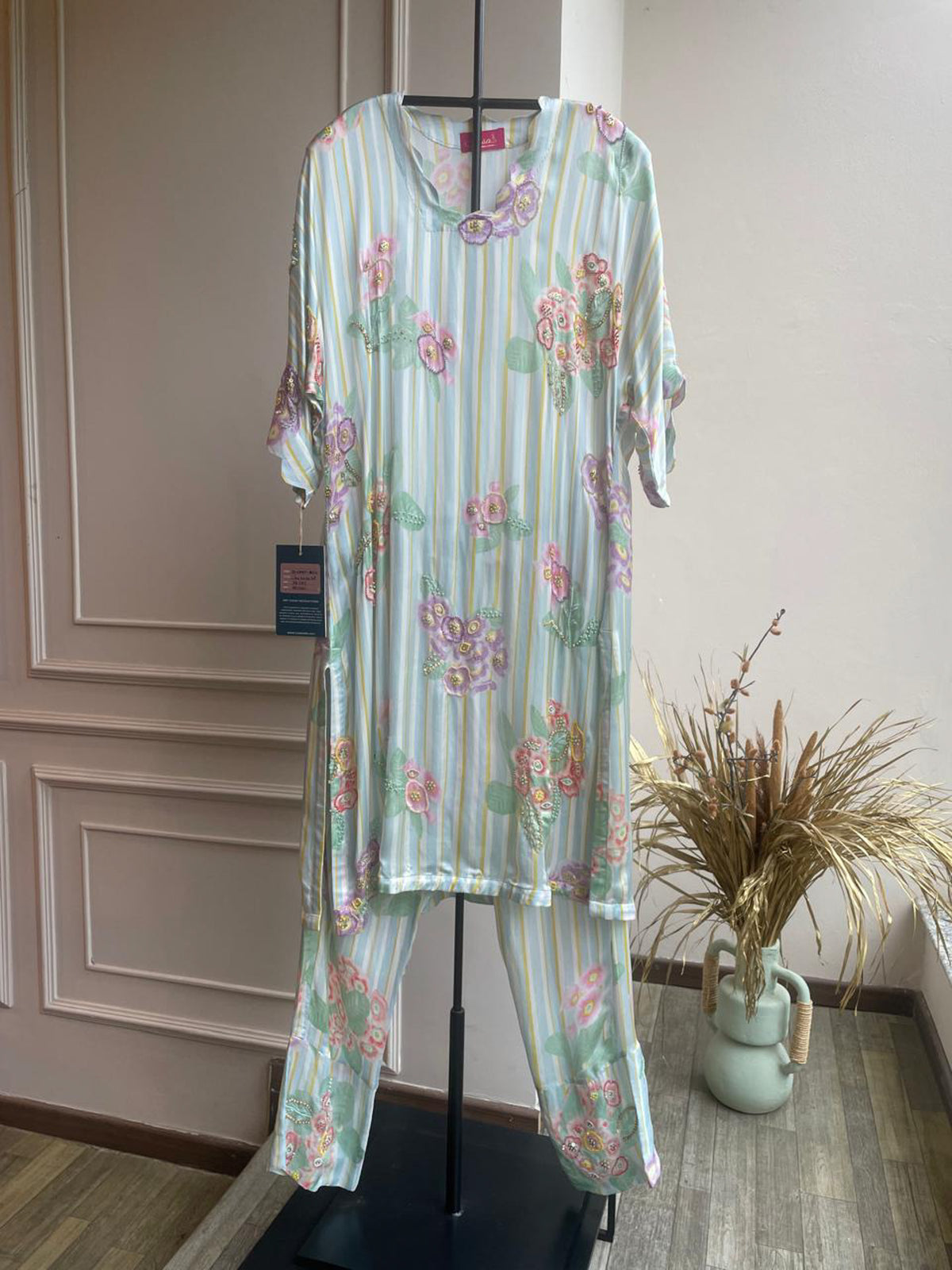 Clea Kurta Set - Blue