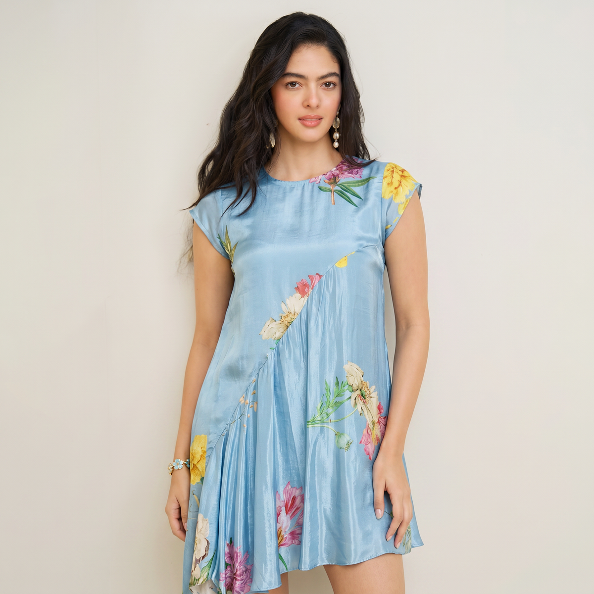 Yuna Dress- Ice Blue