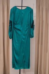 Display Product - Emerald Green Cowl Dress