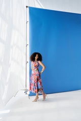 Keeva Dress - Fern Blue