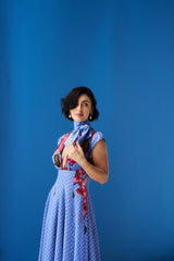 Nayomi Dress - Fern Blue