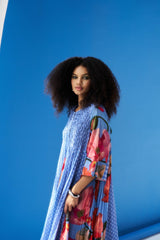 Adaline Dress - Fern Blue