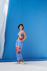 Naima Co-ord Set - Fern Blue