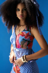 Romina Co-ord Set - Fern Blue