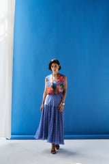 Kalila Co-ord Set - Fern Blue