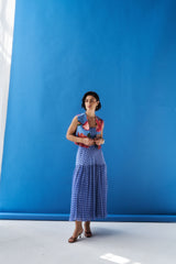 Kalila Co-ord Set - Fern Blue