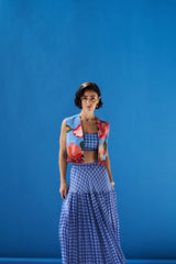 Kalila Co-ord Set - Fern Blue