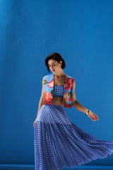 Kalila Co-ord Set - Fern Blue