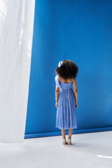 Rabia Dress - Fern Blue