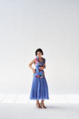 Elisha Co-ord Set - Fern Blue