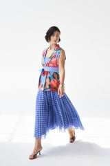 Elisha Co-ord Set - Fern Blue