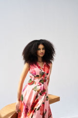 Tiana Dress - Peach