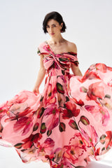 Nadia Dress - Peach