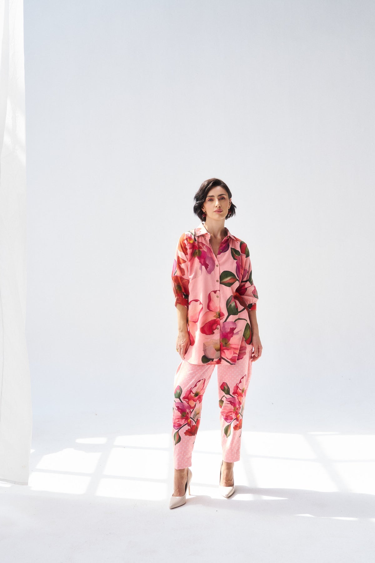 Ginny Co-ord Set - Peach