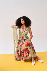 Anubi Dress - Moss Green