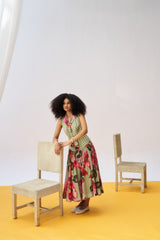 Anubi Dress - Moss Green