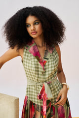 Anubi Dress - Moss Green