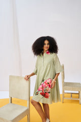 Linda Dress - Moss Green