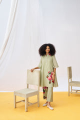 Linda Co-ord Set - Moss Green