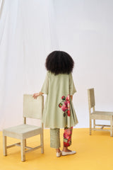 Linda Co-ord Set - Moss Green