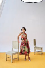 Savan Dress - Moss Green