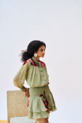 Affiee Co-ord Set - Moss Green