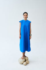 Loucia Dress - Cobalt Blue