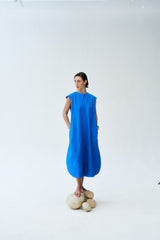 Loucia Dress - Cobalt Blue