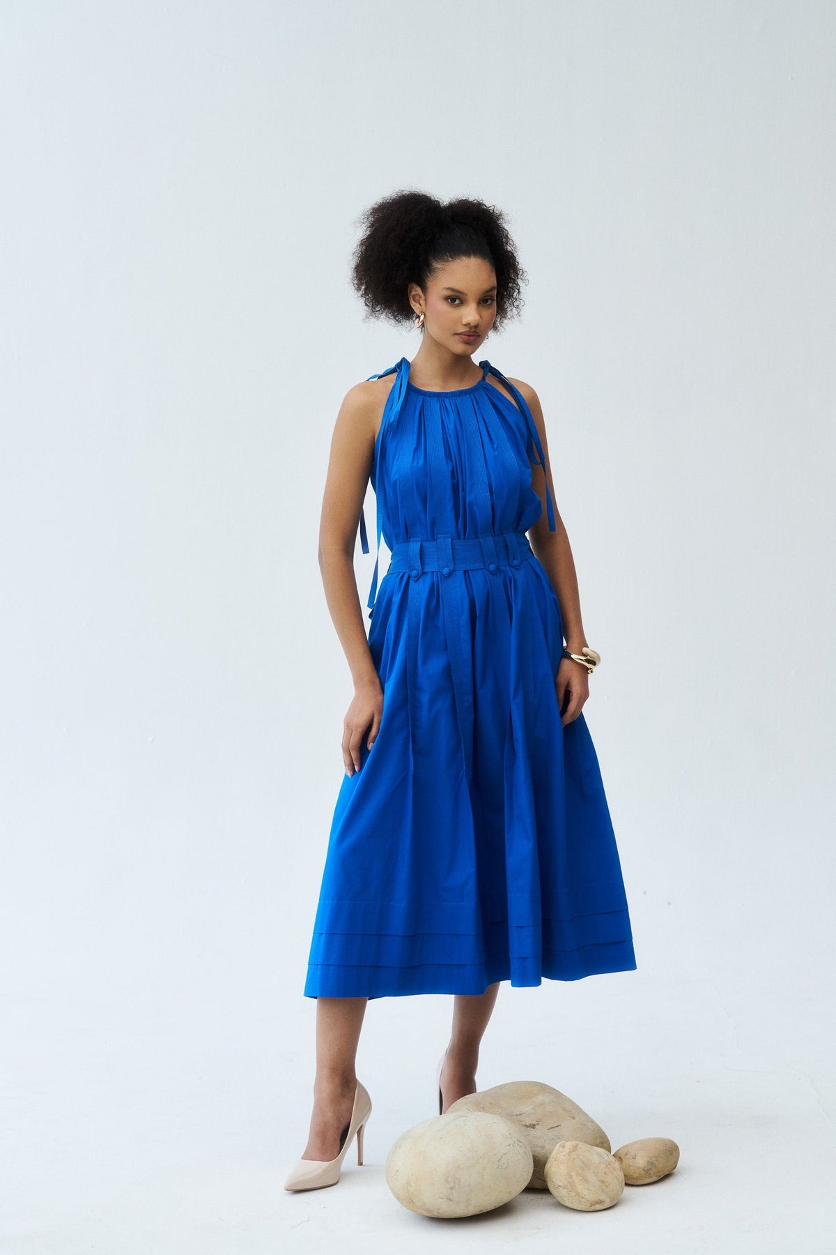 Estelle Dress - Cobalt Blue