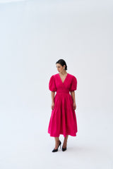 Juno Dress - Hot Pink